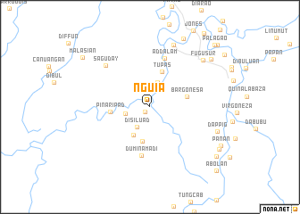 map of Nguia