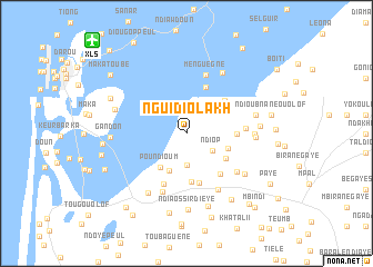 map of Nguidiolakh