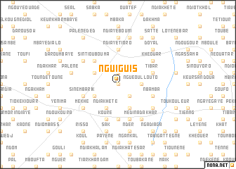 map of Nguiguis