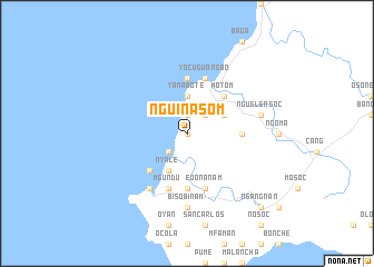 map of Nguinasom