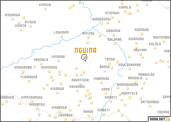 map of Nguina