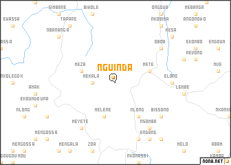 map of Nguinda