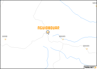 map of Nguio-Bouar