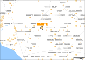 map of Nguité