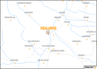 map of Ngujang