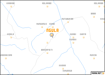 map of Ngula