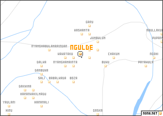 map of Ngulde