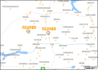 map of Ngumba