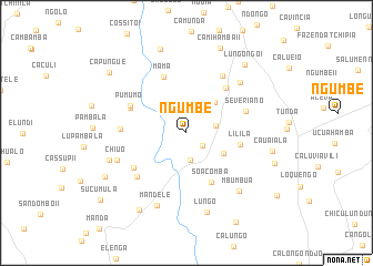 map of Ngumbe