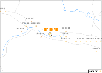 map of Ngumbo
