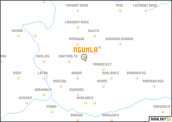 map of Ngumla