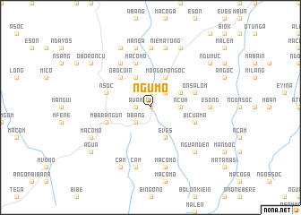 map of Ngumo