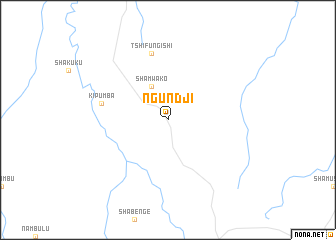 map of Ngundji