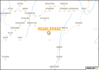 map of Nguolensoc