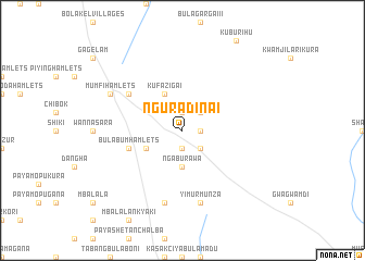 map of Nguradina I