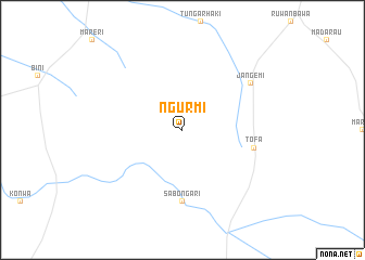 map of Ngurmi