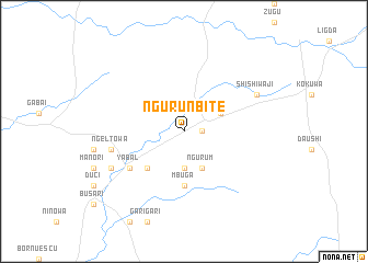 map of Ngurunbite