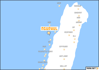 map of Ngurwul
