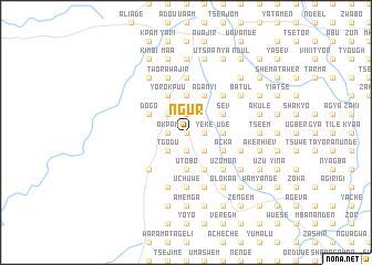 map of Ngur