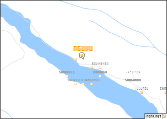 map of Nguvu