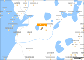 map of Nguvu