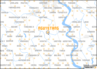 map of Nguyệt Áng