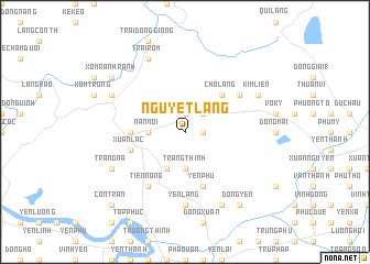 map of Nguyệt Lạng