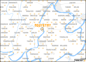 map of Nguyệt My