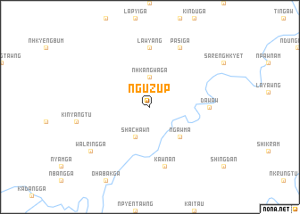 map of Nguzup