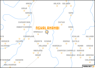 map of Ngwalamambi