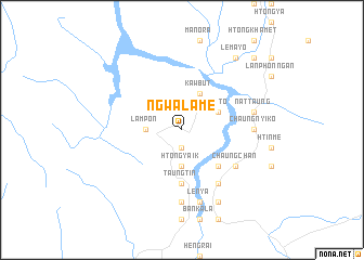 map of Ngwa-la-me