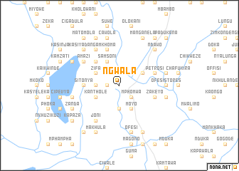 map of Ngwala