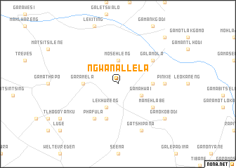 map of Ngwanallela