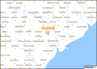 map of Ngwane