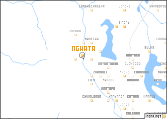 map of Ngwata