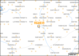 map of Ngwe-in