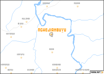map of Ngweji-a-Mbuyu