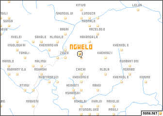 map of Ngwelo