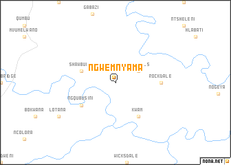 map of Ngwemnyama