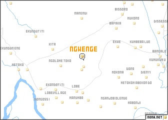 map of Ngwenge