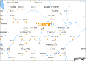 map of Ngwenya