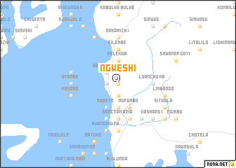 map of Ngweshi