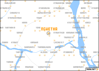 map of Ngwetha