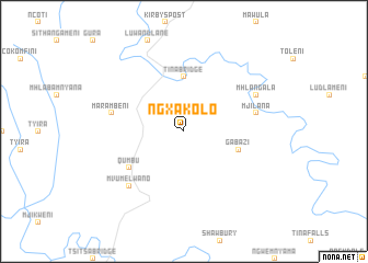 map of Ngxakolo