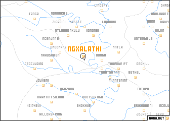 map of Ngxalathi