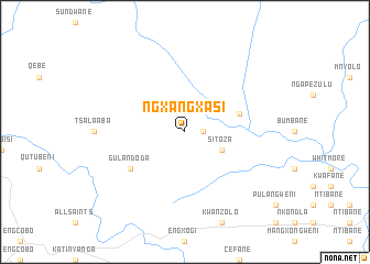 map of Ngxangxasi