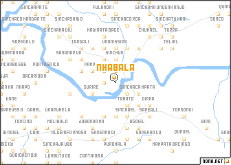 map of Nhabala