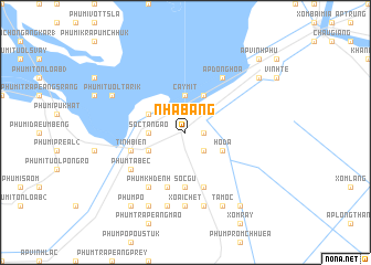 map of Nhà Bàng