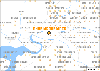 map of Nhabijão Bedinca