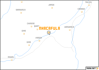 map of Nhacafula